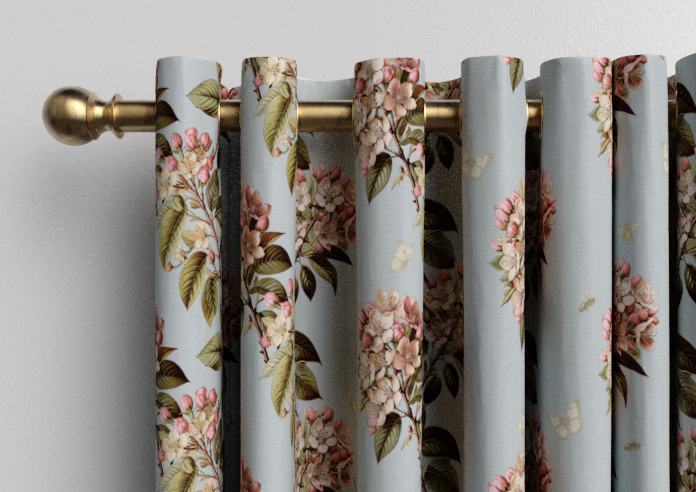 Upton, Aprils Bloom Smokes - Made to Measure Curtains - Image 12